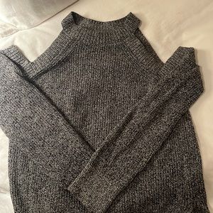 COPY - Rag  & Bone Cold Shoulder Cotton knit sweater